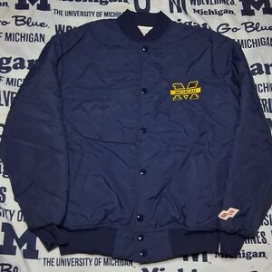 80s Swingster Michigan Wolverines Vintage Bomber Jacket U Of M